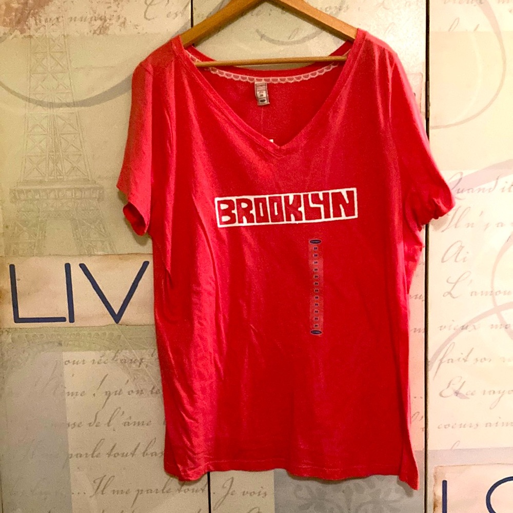 NWT “Brooklyn” Tee Shirt SZ 3X Old Navy